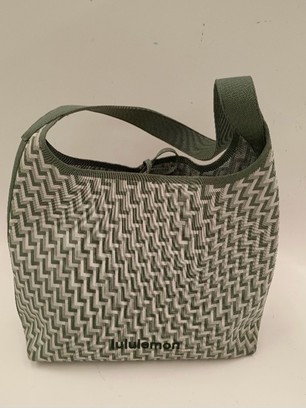 lululemon athletica Olive Green Woven Shoulder Bag